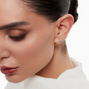 BRINCO EAR CUFF 6 FILEIRAS CRAVEJADAS