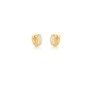 ARGOLA REDONDA COM ZIRCÔNIAS