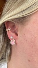 BRINCO GOTA COM CRISTAL FUSION ROSA KUNZITA