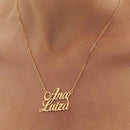 GARGANTILHA PERSONALIZADA NOME COM ATÉ 16 LETRAS