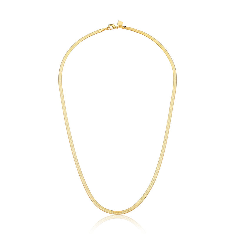 CHOKER MALHA LAMINADA 3MM