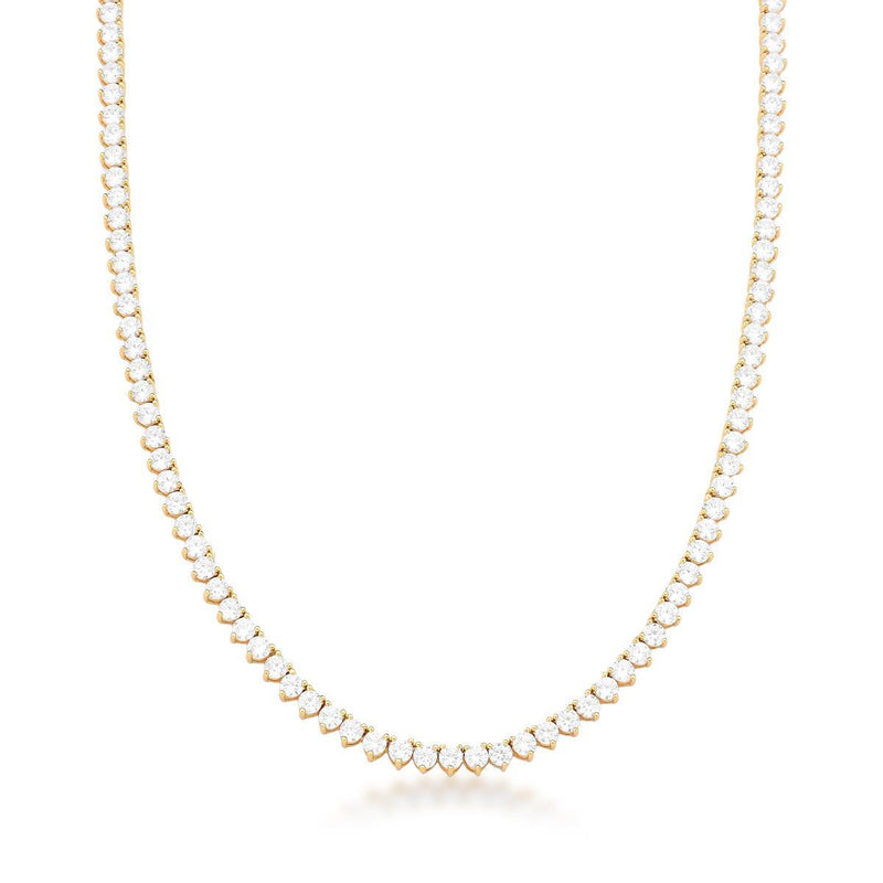 COLAR RIVIERA COM CRISTAIS | OURO