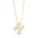 COLAR DE LETRA CRAVEJADA