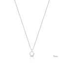 CORRENTE COM PINGENTE PONTO DE LUZ EM PRATA 925