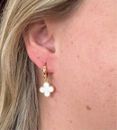 ARGOLA TREVO INCOLOR INSPIRAÇÃO VANC