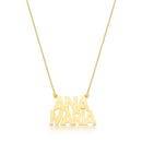 GARGANTILHA PERSONALIZADA NOME COM ATÉ 16 LETRAS