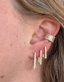 PIERCING FAKE TREVOS CRAVEJADOS