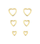 BRINCO CORAÇÃO VAZADO G