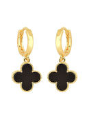 ARGOLA TREVO PRETO INSPIRAÇÃO VANC