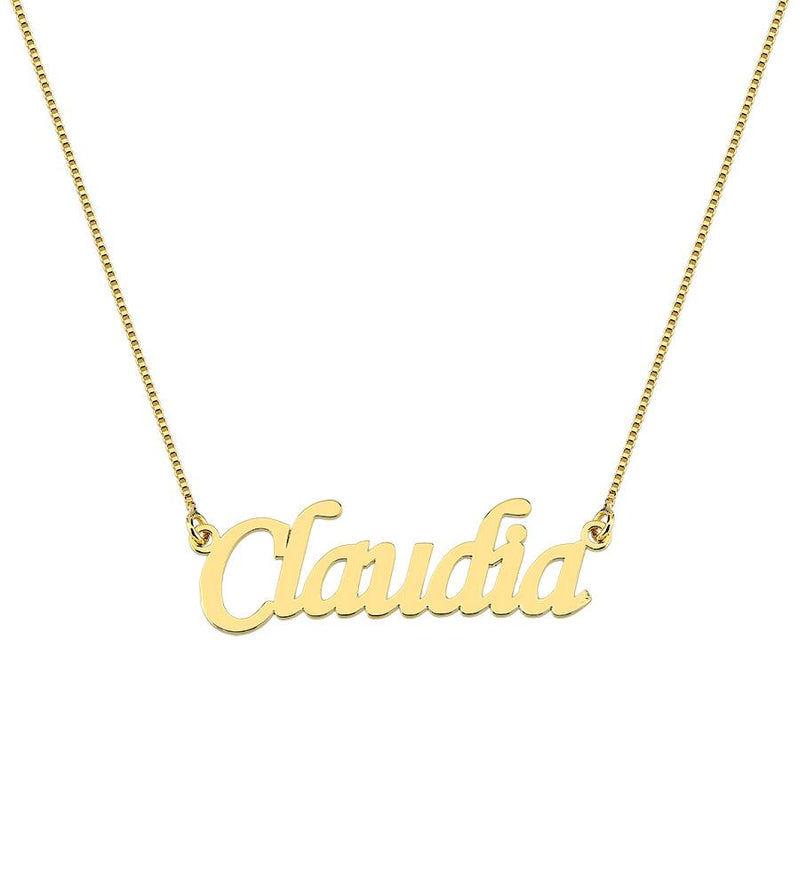 COLAR DE NOME | CLAUDIA