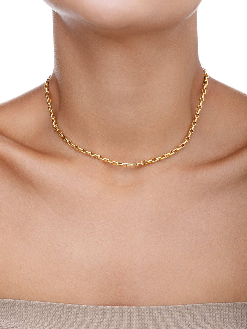 CHOKER ELOS RETANGULARES