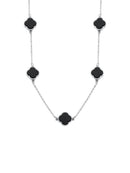 CHOKER TREVOS PRETOS