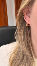 ARGOLA CLICK QUADRADA LISA