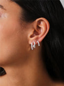 BRINCO ARGOLA CRAVEJADA P