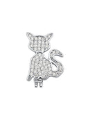 PINGENTE CHARM GATINHO CRAVEJADO