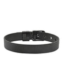 PULSEIRA RELÓGIO AÇO INOX PRETA