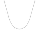 COLAR DE VENEZIANA 1 MM | BANHO DE PRATA