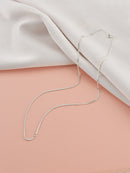 COLAR DE VENEZIANA 1 MM | BANHO DE PRATA