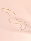 COLAR PÉROLA CORAÇÃO