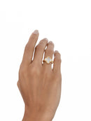 ANEL TREVO MADREPÉROLA INSPIRAÇÃO VANC