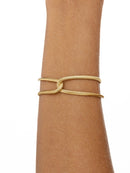 PULSEIRA MALHA SERPENTE DUPLA