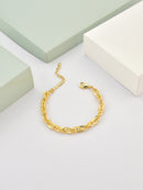 PULSEIRA ELO DUPLO DIAMANTADO