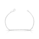 PULSEIRA COM FILEIRA CURVA DE ZIRCÔNIAS | B. RÓDIO