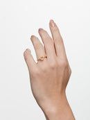 ANEL CORAÇÃO CRAVEJADO