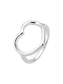 ANEL CORAÇÃO VAZADO