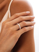 ANEL DE RAMINHOS LISOS | PRATA925