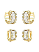 ARGOLA CRAVAÇÃO BAGUETE G