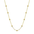 COLAR DE MINI ELOS COM BOLINHAS