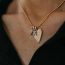 PINGENTE LETRA CRAVEJADA