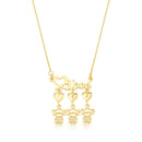 COLAR VOVÓ COM 3 MENINAS