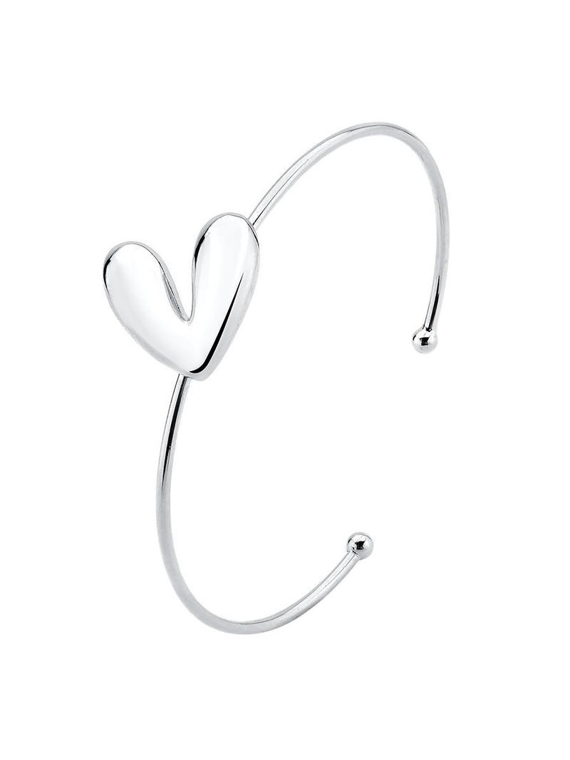 BRACELETE AJUSTÁVEL CORAÇÃO ABAULADO
