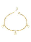 PULSEIRA DE ELOS COM PATINHAS