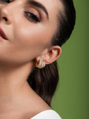 ARGOLA CRAVEJADA FORMA GOTA G