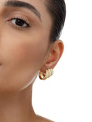 ARGOLA TEXTURIZADA G