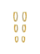 ARGOLA CLASSICA 1 FIO CRAVEJADA | G